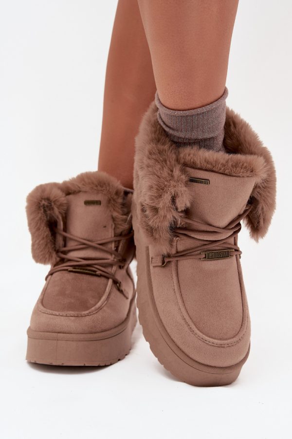 beige Snow boots model 218745 Step in style