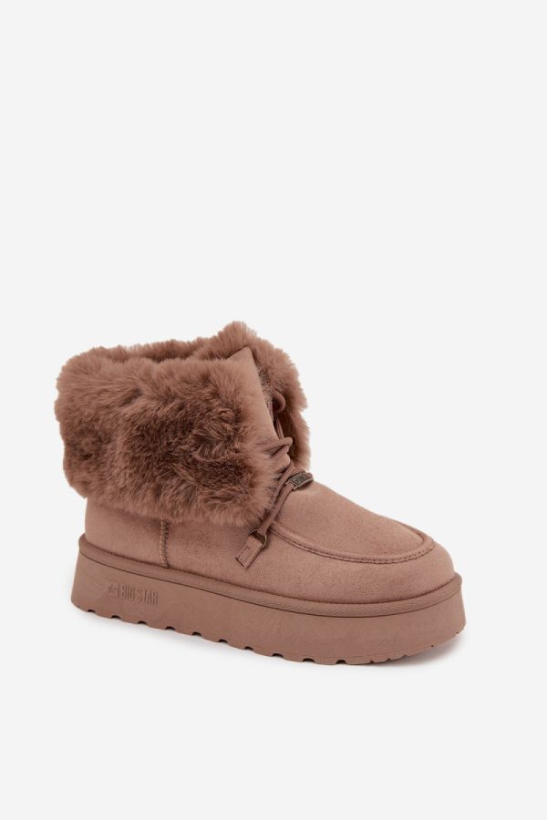 beige Snow boots model 218745 Step in style
