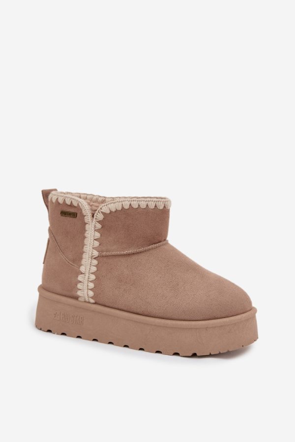 beige Snow boots model 218746 Step in style