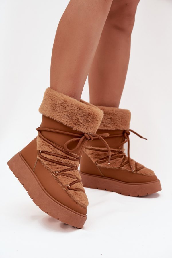 Brown Snow Boots