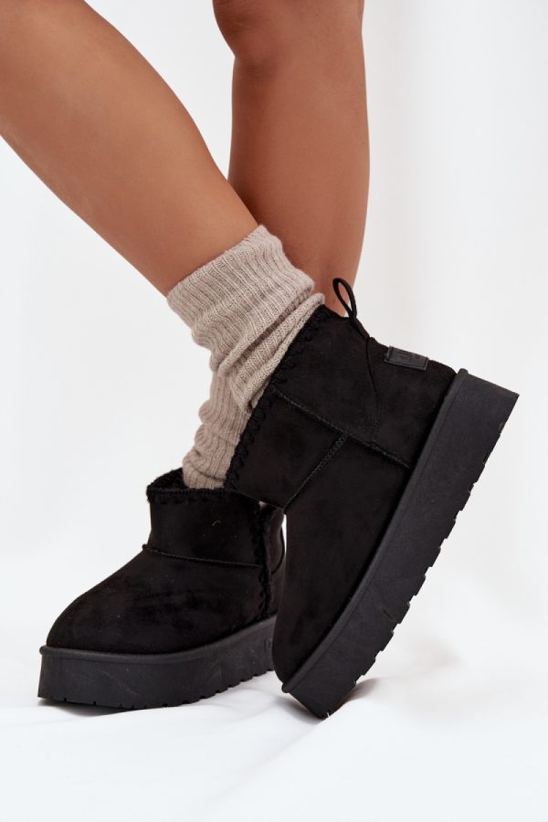 black Snow boots model 218751 Step in style