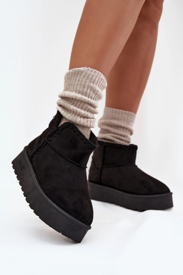 black Snow boots model 218751 Step in style