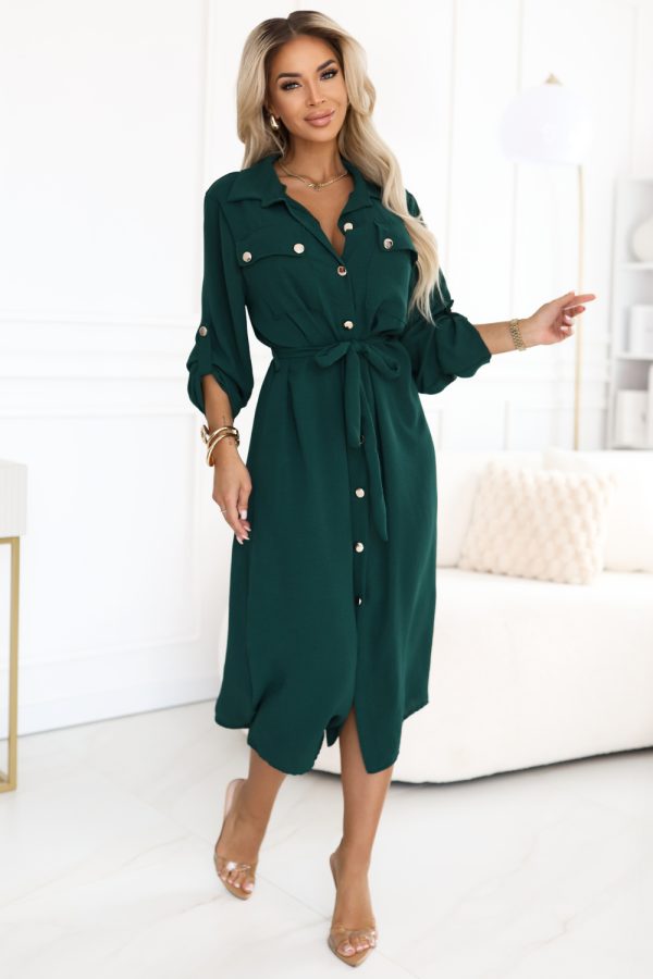 Green Daydress 9 in Polyester