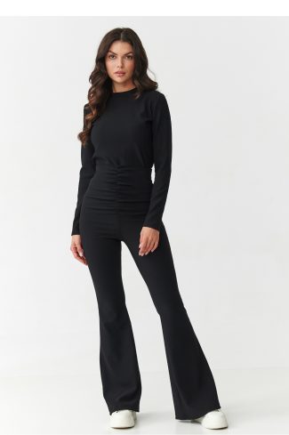 Black Set in Pants, Trousers, Shorts with Spandex and Nylon