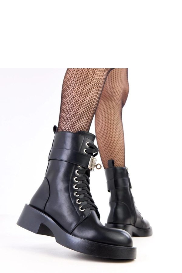 Black Bootie..Fabric, Footbed and Heel Height