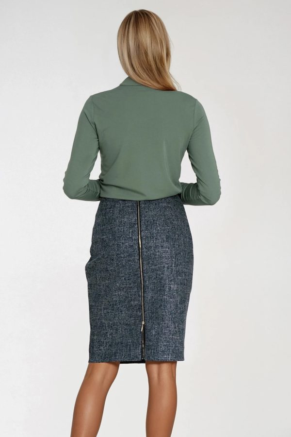 green Blouse model 218901 Nife