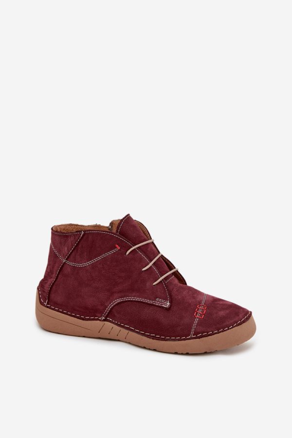 red Half shoes model 218908 Step in style
