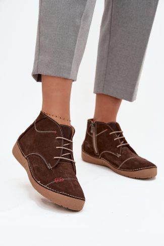brown Half shoes model 218910 Step in style