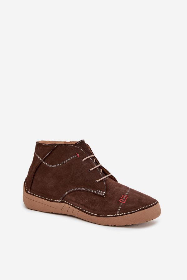 brown Half shoes model 218910 Step in style