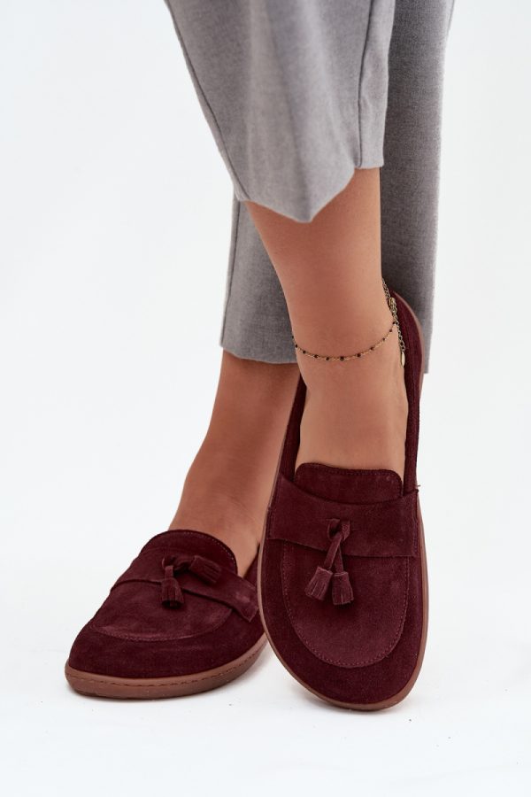 red Mocassin model 218923 Step in style