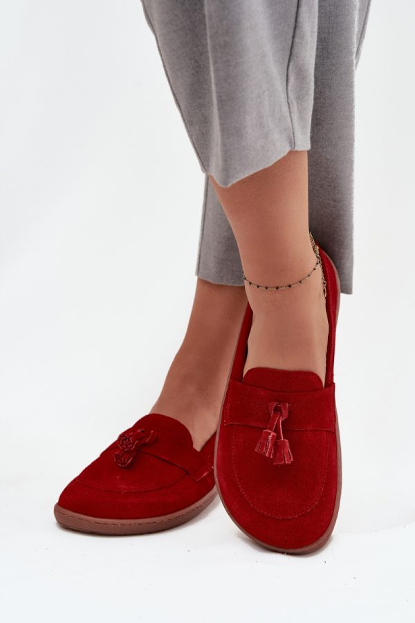 red Mocassin model 218925 Step in style