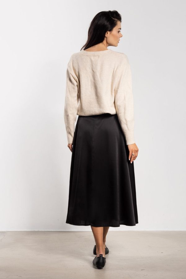 Black Skirt in Skirts with Polyester