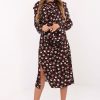 Black Daydress in Day Dresses with Polyester and Viscose