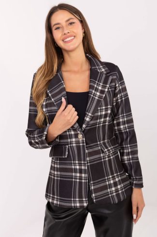 Black Jacket in Jackets, Vests For Women with Polyester