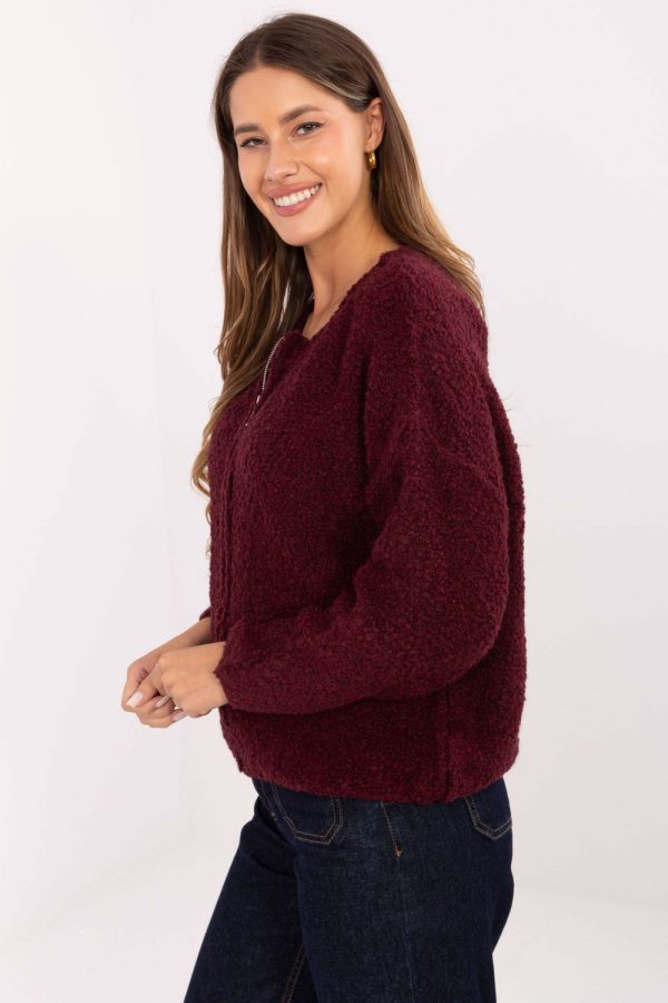 Red Cardigan in Cardigans For Women, Ponchos with Acrylic, Alpaca, Polyester, Viscose and Wool