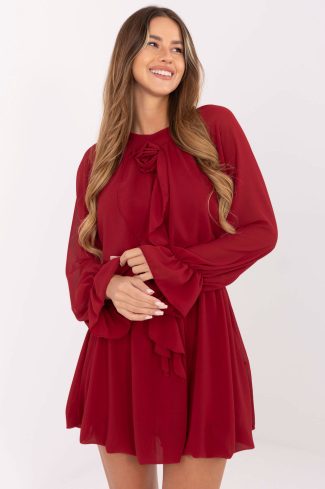 Red Cocktail Dress in Formal Dresses, Cocktail Dresses with Spandex, Polyester and Viscose