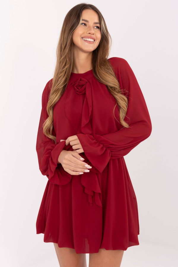Red Cocktail Dress in Formal Dresses, Cocktail Dresses with Spandex, Polyester and Viscose