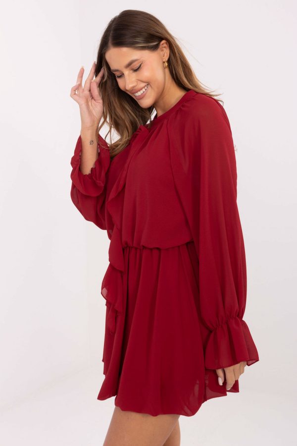 Red Cocktail Dress in Formal Dresses, Cocktail Dresses with Spandex, Polyester and Viscose