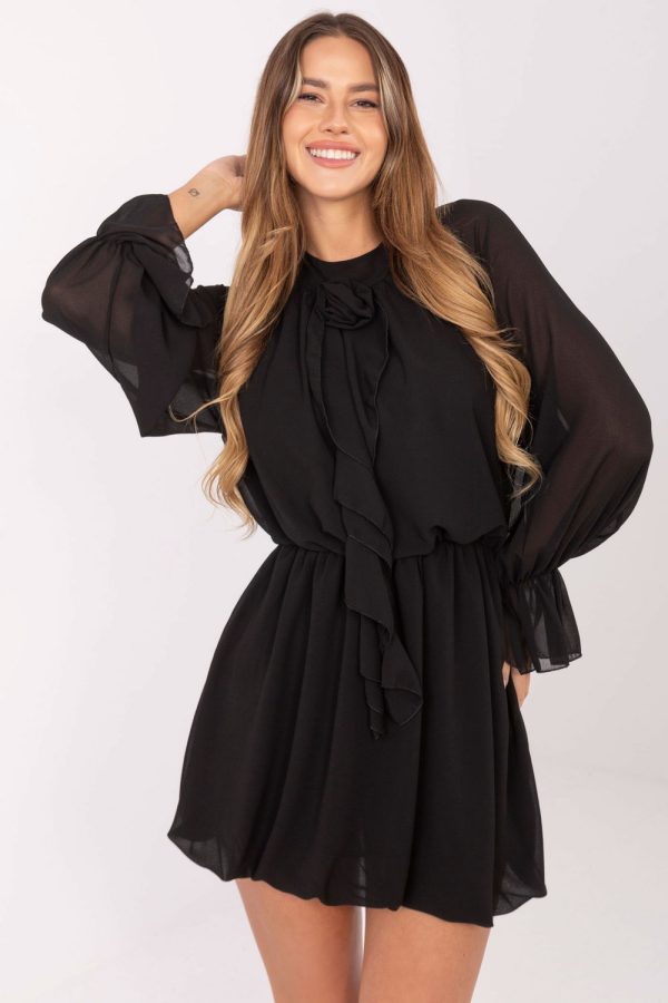 Black Cocktail Dress in Formal Dresses, Cocktail Dresses with Spandex, Polyester and Viscose