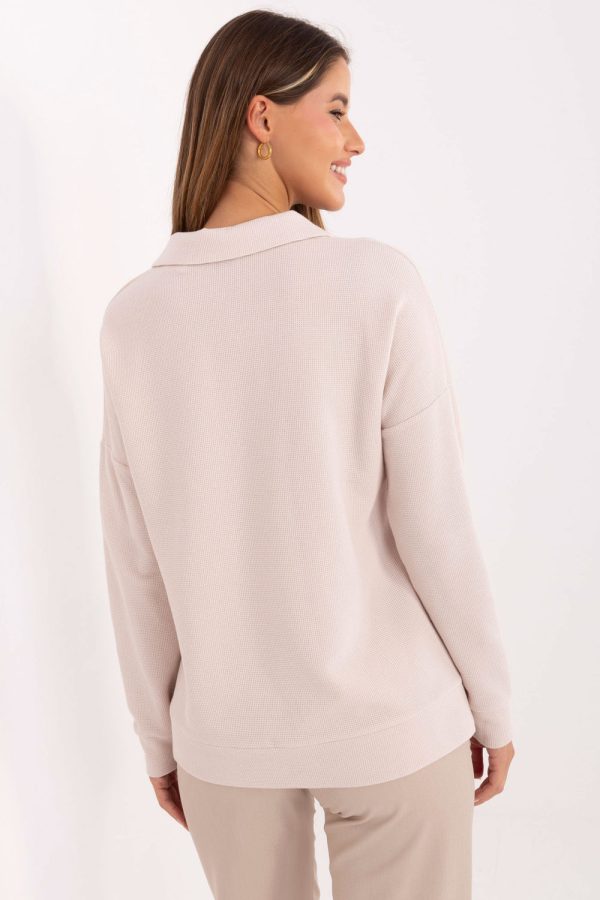 beige Blouse model 219085 Lakerta