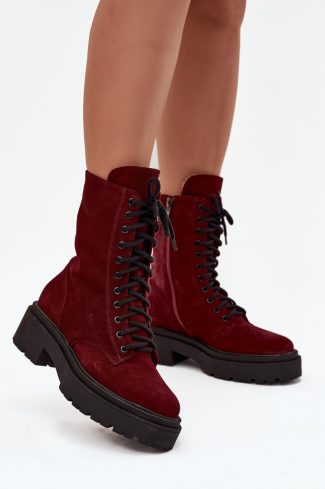 1096654 red Bootie model 219117 Step in style