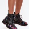 1096657.jpg Black Boots in Women`s Ankle Boots & Booties with Fabric, Warmers, Footbed, Upper Height and Heel Height