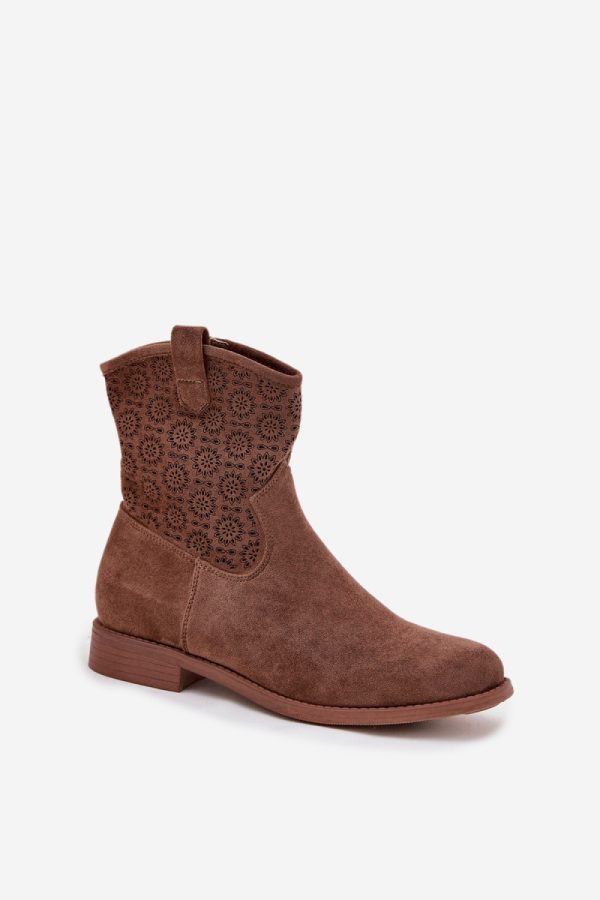 brown Boots model 219121 Step in style