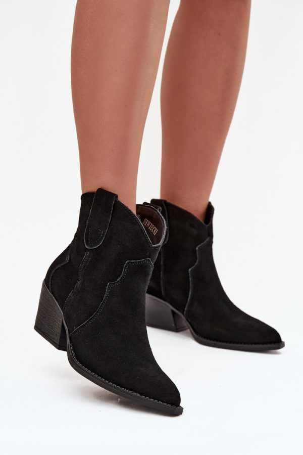 black Heel boots model 219125 Step in style