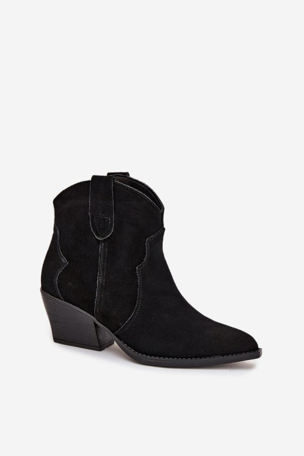 black Heel boots model 219125 Step in style