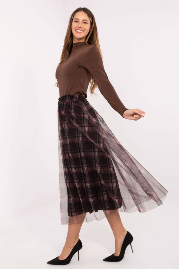 black Skirt model 219214 Italy Moda