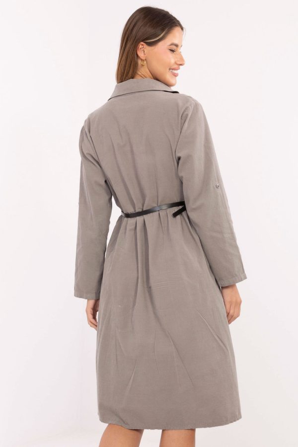 Beige Daydress in Day Dresses with Cotton
