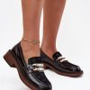 Black Mocassin in Moccasins, Loafers with Fabric, Footbed, Upper Height and Heel Height