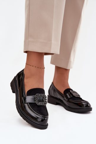 1097046 black Mocassin model 219239 Step in style