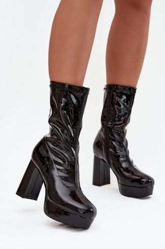 black Heel boots model 219264 Step in style