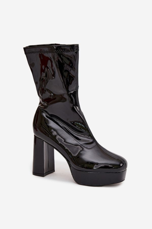 black Heel boots model 219264 Step in style