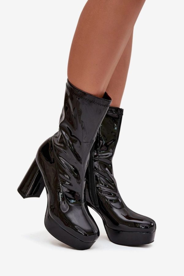 black Heel boots model 219264 Step in style
