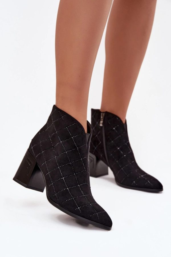 black Heel boots model 219270 Step in style