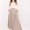 beige Skirt model 219353 Rue Paris