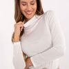 Beige Blouse in Women`s Blouses, Tunics with Polyester and Viscose