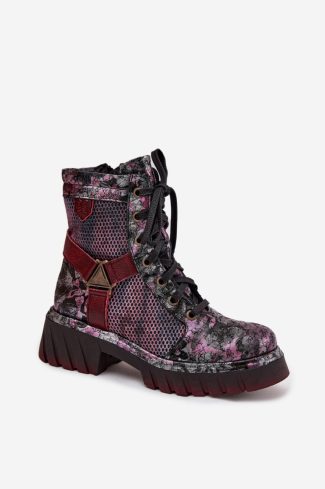 1097540 red Bootie model 219394 Step in style