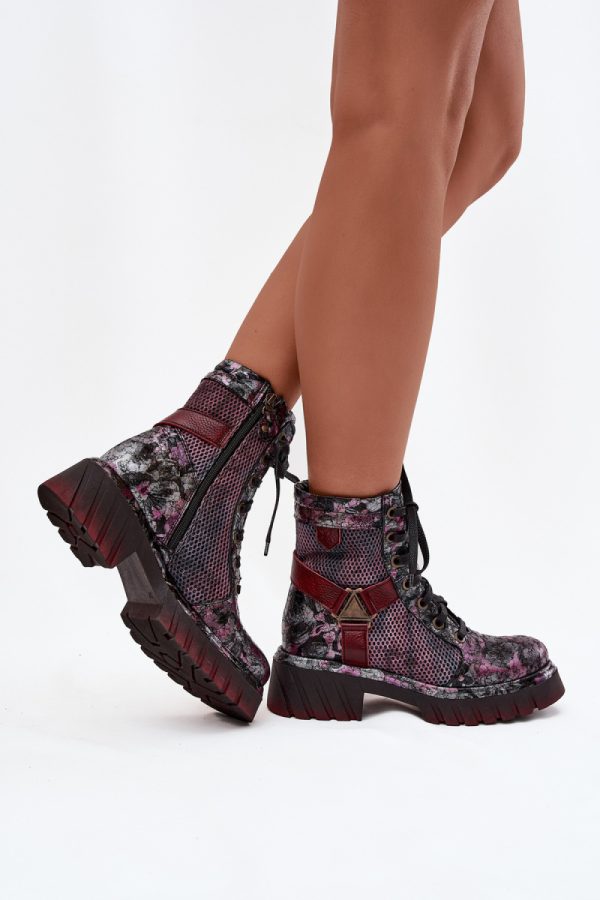 red Bootie model 219394 Step in style