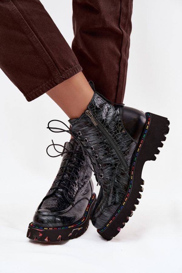 grey Boots model 219395 Step in style