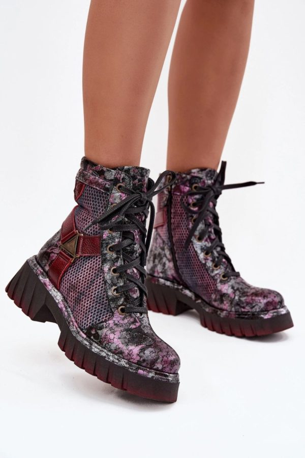 red Bootie model 219394 Step in style