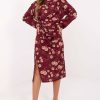 Red Daydress in Day Dresses with Polyester and Viscose