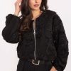 Black Jacket in Women`s Coats, Jackets with Spandex and Polyester