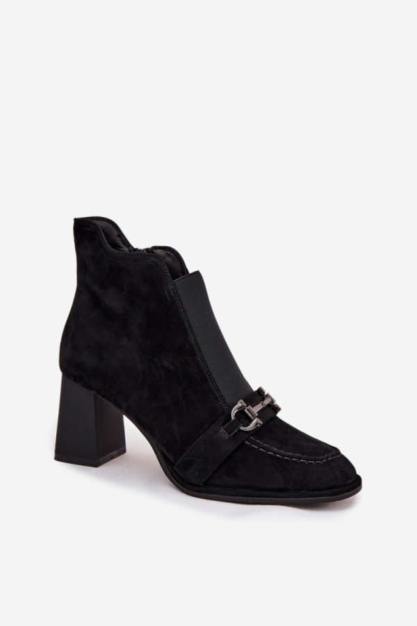 black Heel boots model 219564 Step in style
