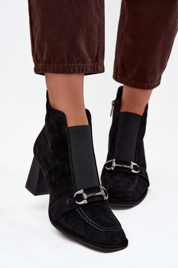black Heel boots model 219564 Step in style