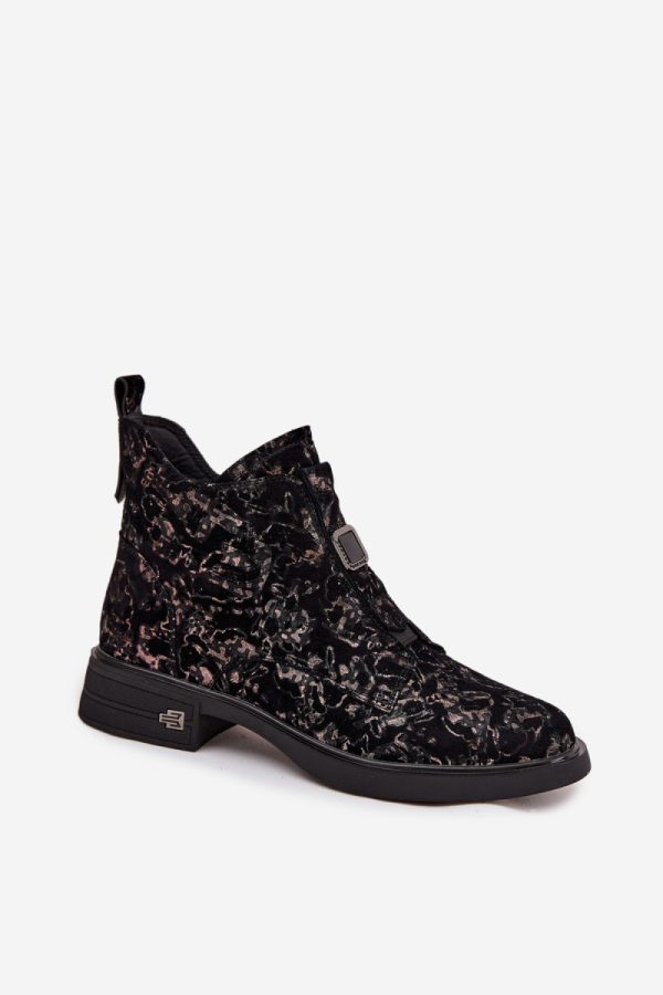 black Heel boots model 219566 Step in style
