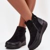 1098101.jpg Black Boots in Women`s Ankle Boots & Booties with Fabric, Warmers, Footbed, Upper Height and Platform Height
