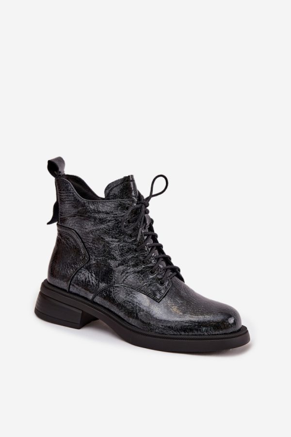 navy blue Boots model 219576 Step in style
